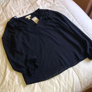 Navy blue long sleeve